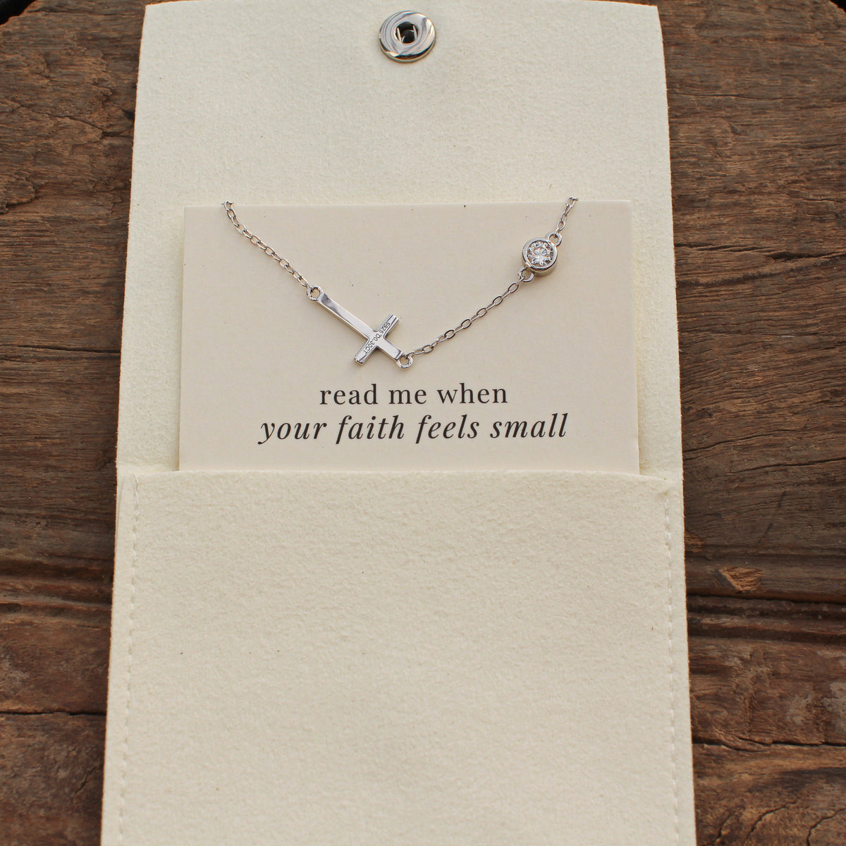 Let It Shine – Cross Bracelet
