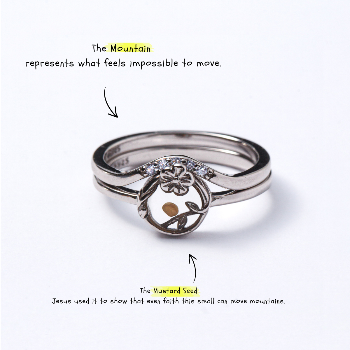Flower Crest - Ring