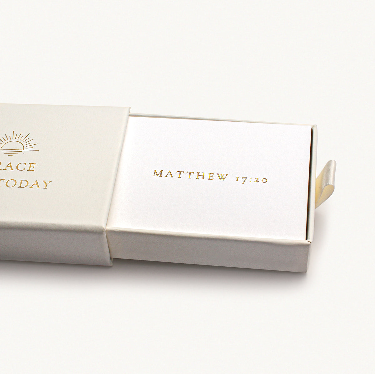 Thin Bezel Mustard Seed - Ring