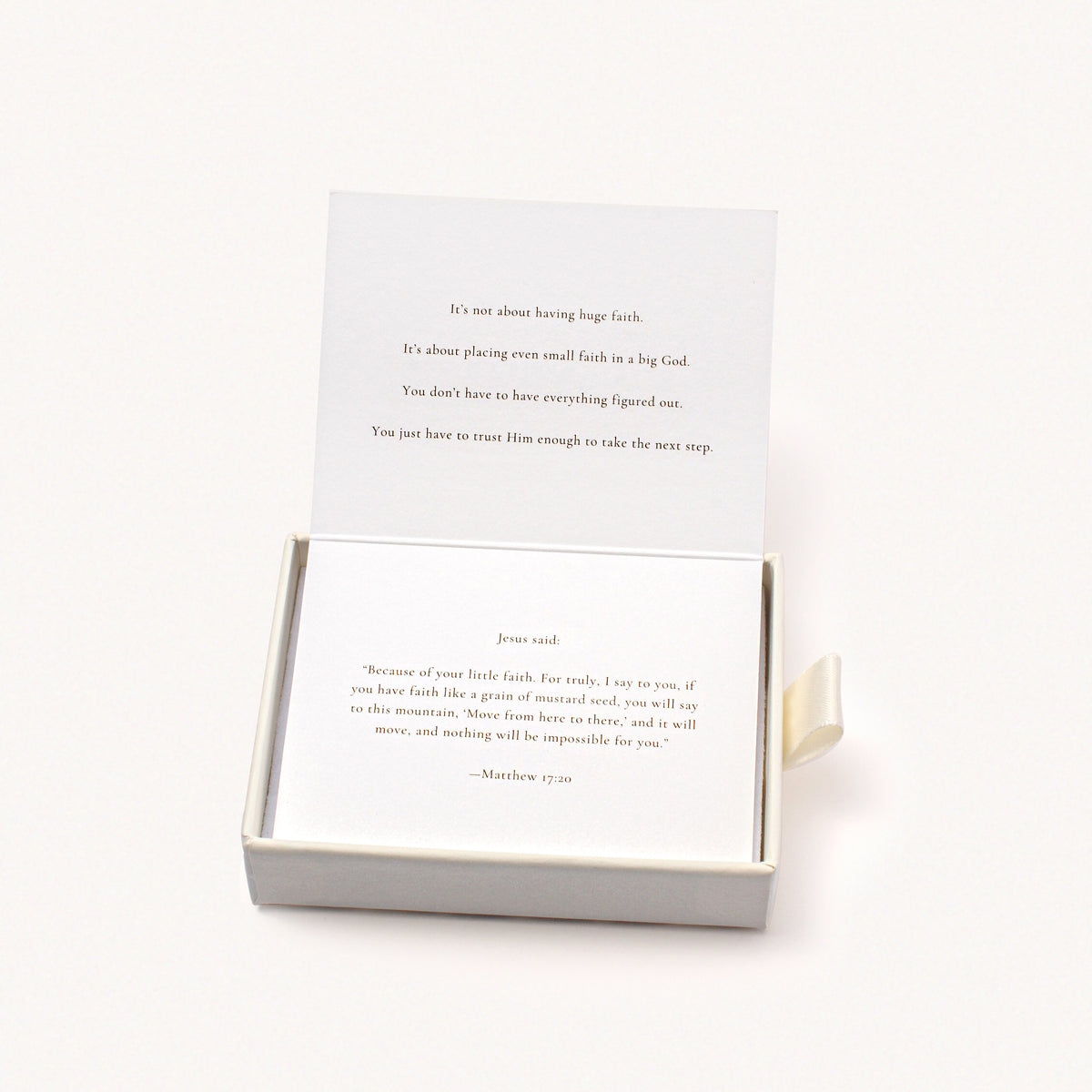 Dainty Move Mountains - Ring