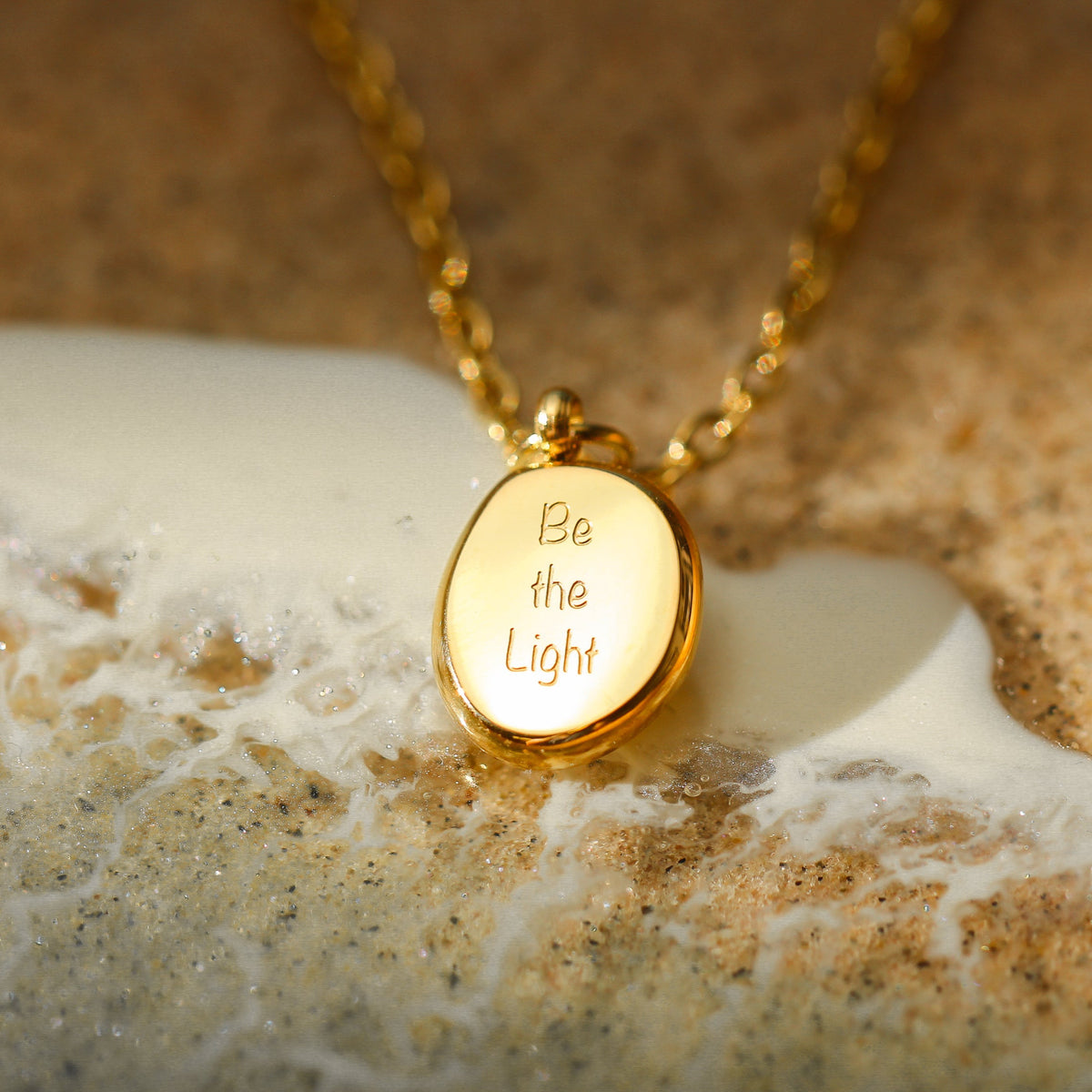 Be The Light - Stone Necklace