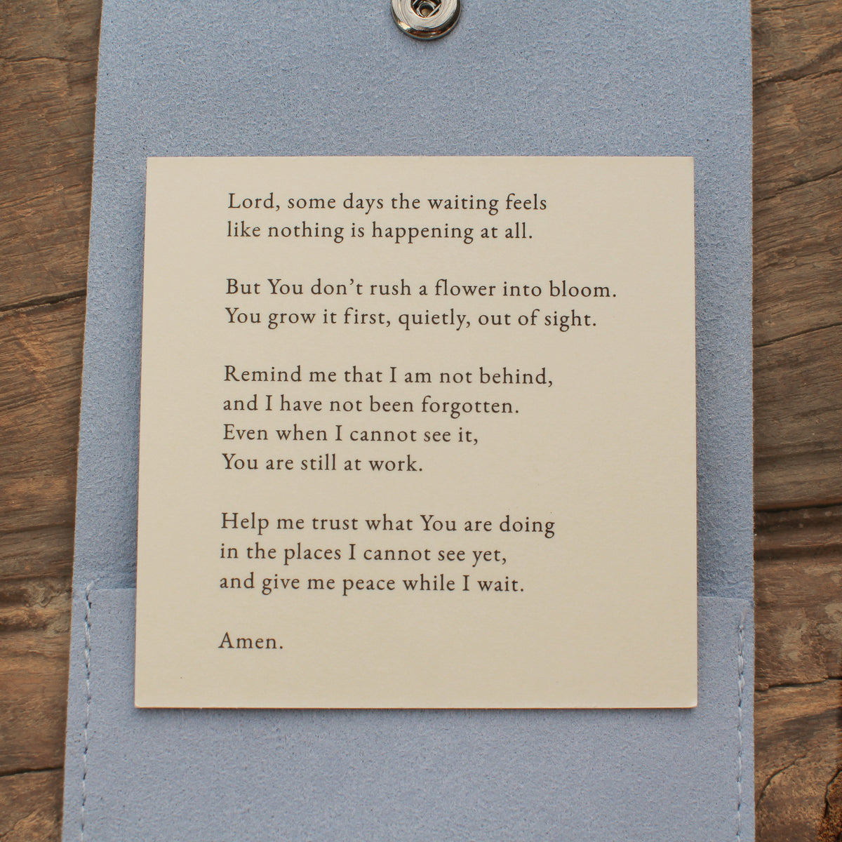 Forget-Me-Not Mustard Seed - Necklace