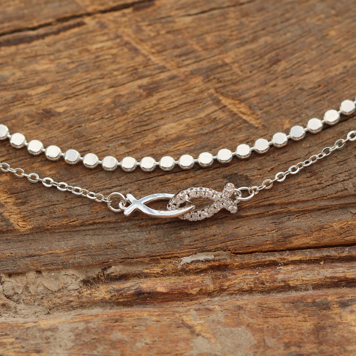 Linked Ichthys Fish - Bracelet