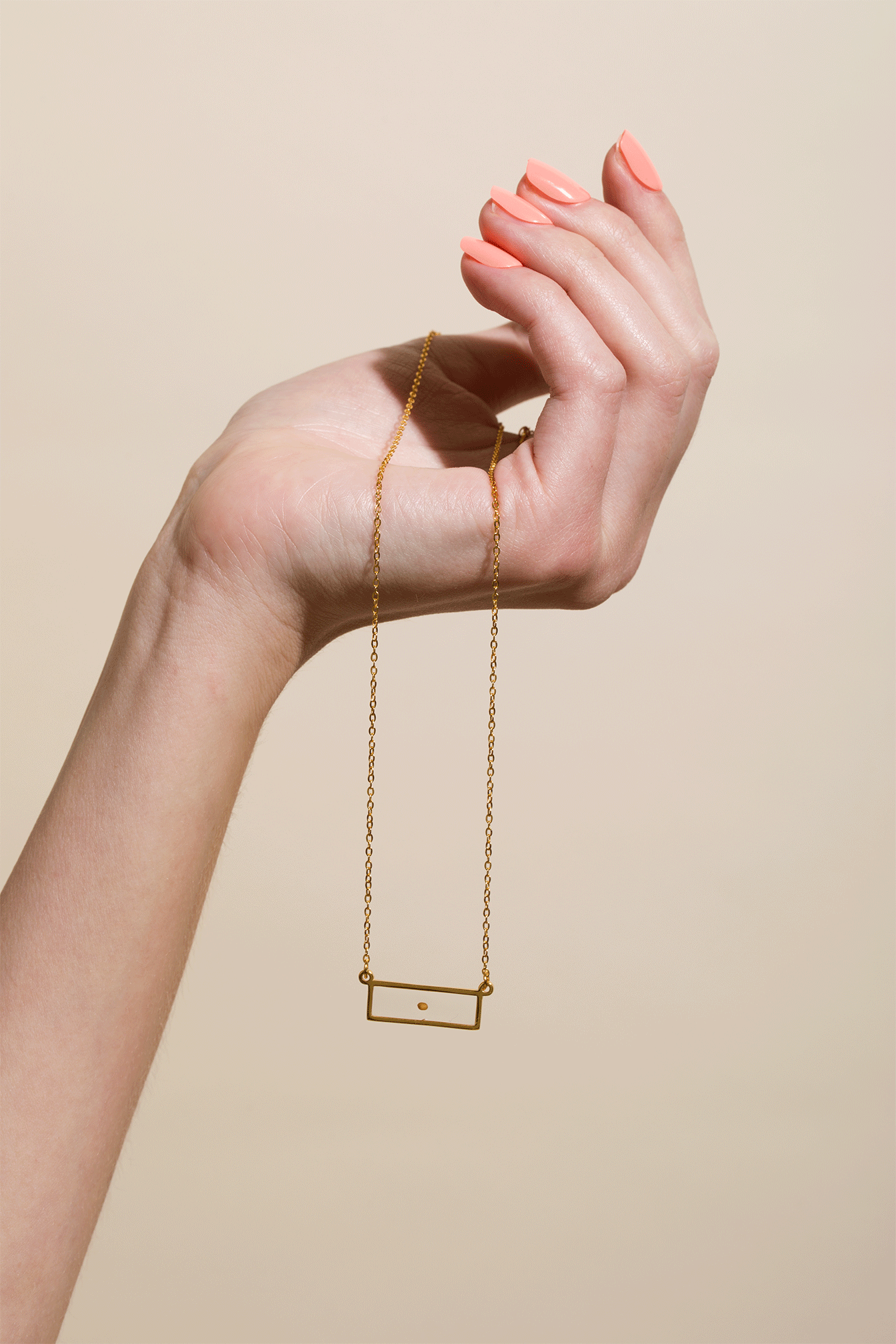 Mustard Seed Bar - Necklace