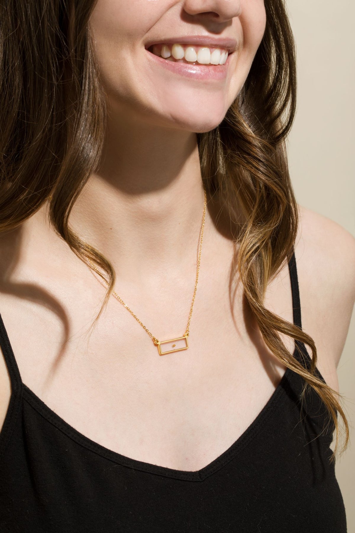 Mustard Seed Bar - Necklace